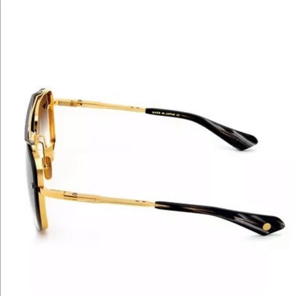 DITA Mach Six DTS121-01 Yellow Gold Titanium Gray Gradient Lens Authentic - Picture 6 of 8